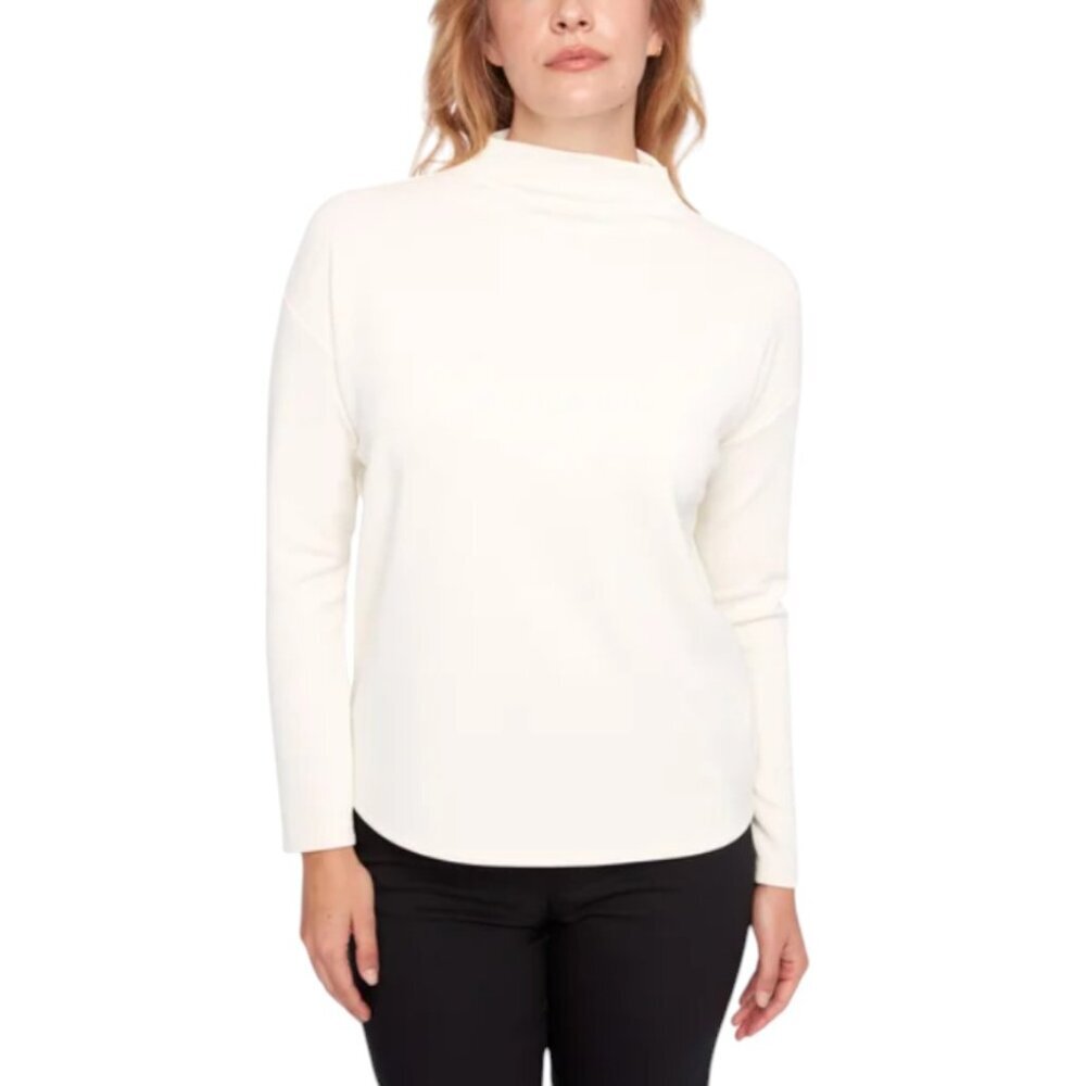 NEW UP! Long Sleeve Knit Top | Cream